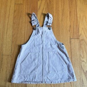 Zara Kids Pink Overall Dress 2-3T